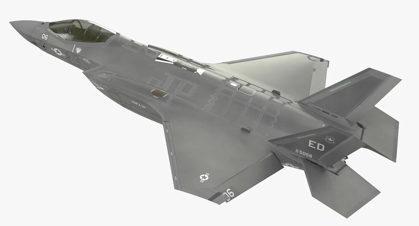 Stealth Multirole Fighter F-35 Lightning II 3D Model