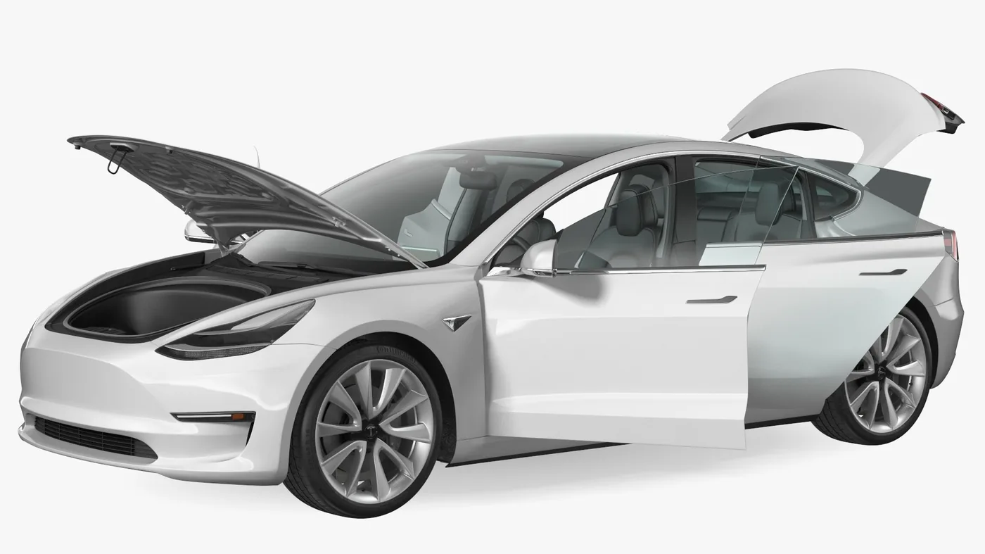 Tesla Model 3 3D Model