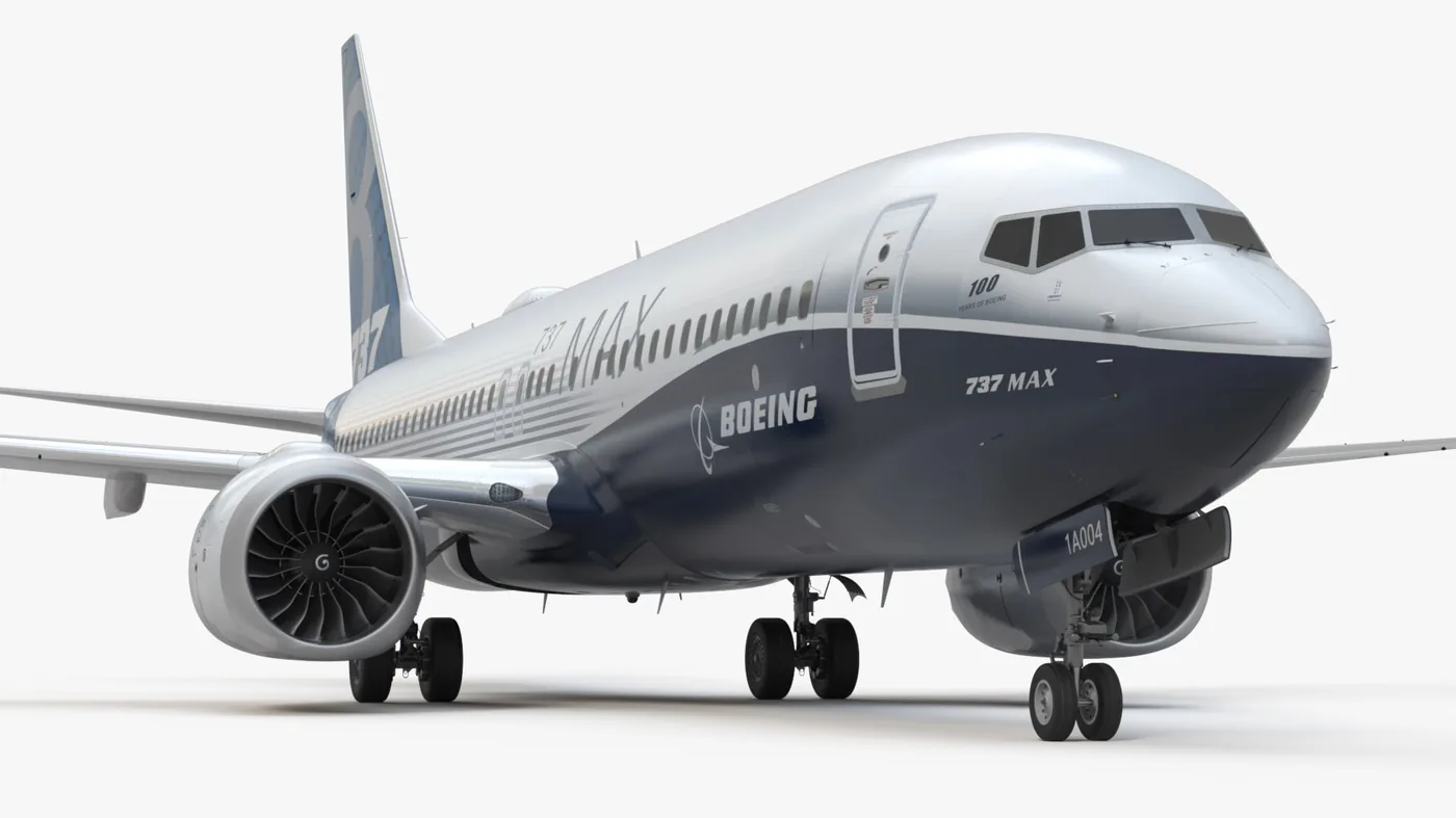 Boeing 737 MAX 8 3D Model