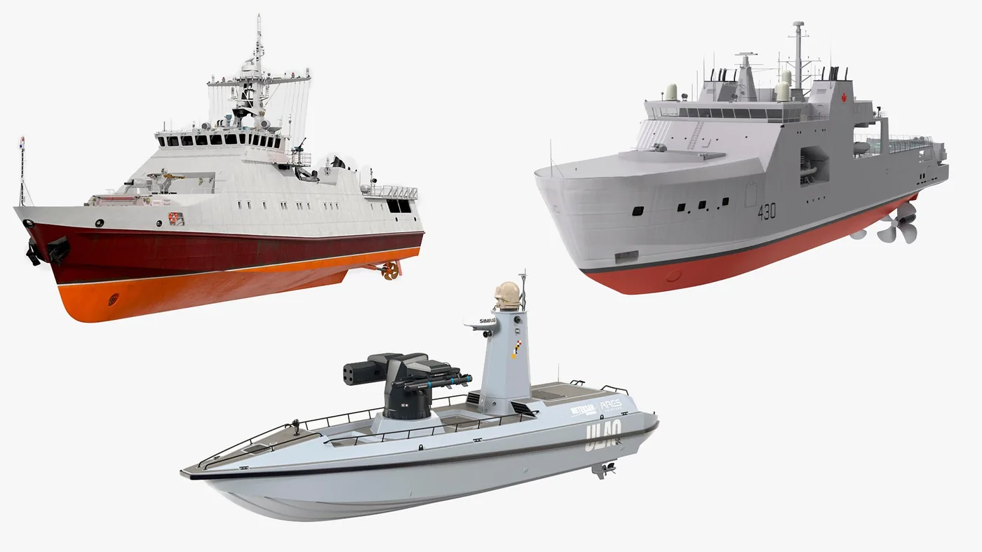 Patrol Vessels Collection 2 3D Model