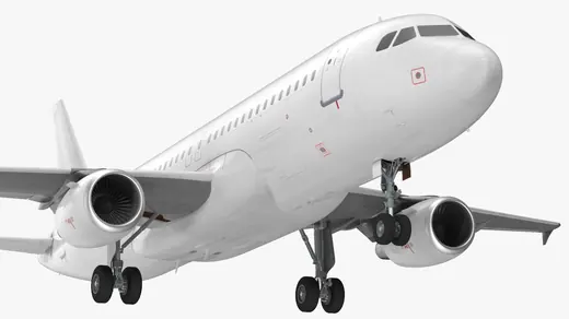 Airbus A320 Generic 3D Model