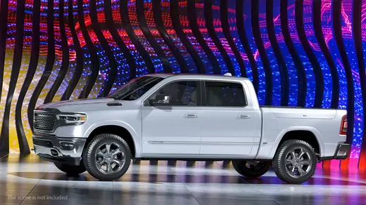 Pickup Truck Generic Simple Interior 3D Model