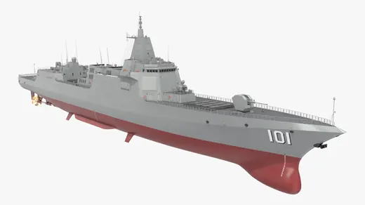 NAVY TYPE 055 Destroyer 3D Model