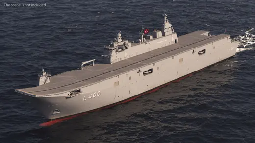 TCG Anadolu L400 3D Model