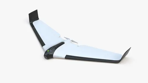 Aerial Surveillance Drone 3D Model